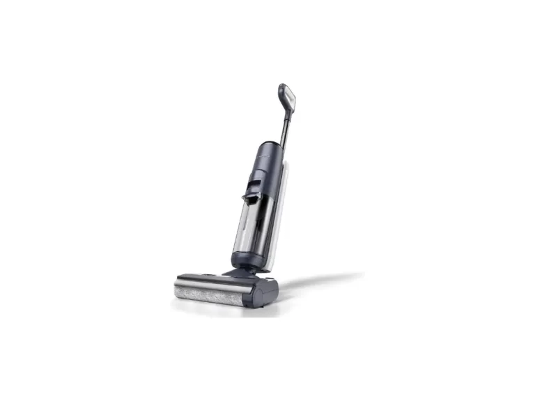 Tineco Floor ONE S5 Smart Cordless Wet Dry Vacuum Cleaner and Mop for Hard Floors, Digital Display, Long Run Time, Great for Sticky Messes and Pet Hair, Space-Saving Design, Blue