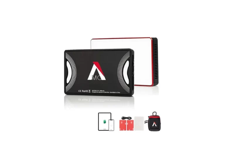 Aputure Amaran AL-MC RGBWW On Camera Video Light, CRITLCI 96+, Temperature 3200K-6500K, HSI Mode,Support Magnetic Attraction and App with USB-C PD and Wireless Charging.webp