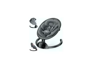 Baby Swings for Infants, BabyBond Bluetooth Infant Swing with Music Speaker with 3 Seat Positions, 5 Point Harness Belt, 5 Speeds and Remote Control - Portable Baby Swing for Indoor and Outdoor