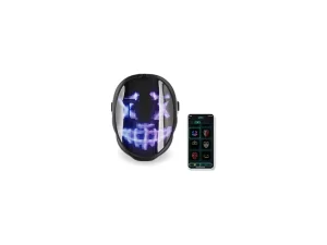 CHEMION Led Mask with Bluetooth App, Led Face Mask for Adults, Digital Face Mask for Birthday Parties, Concerts, Costume mask