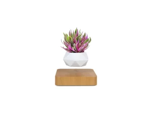 Levitating Air Bonsai Pot, Rotation Flower Planters, Magnetic Levitation Suspension Floating Pot, Potted Plant Desk Decor in Flower Pots