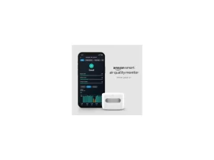 Amazon Smart Air Quality Monitor – Know your air, Works with Alexa– A Certified for Humans Device