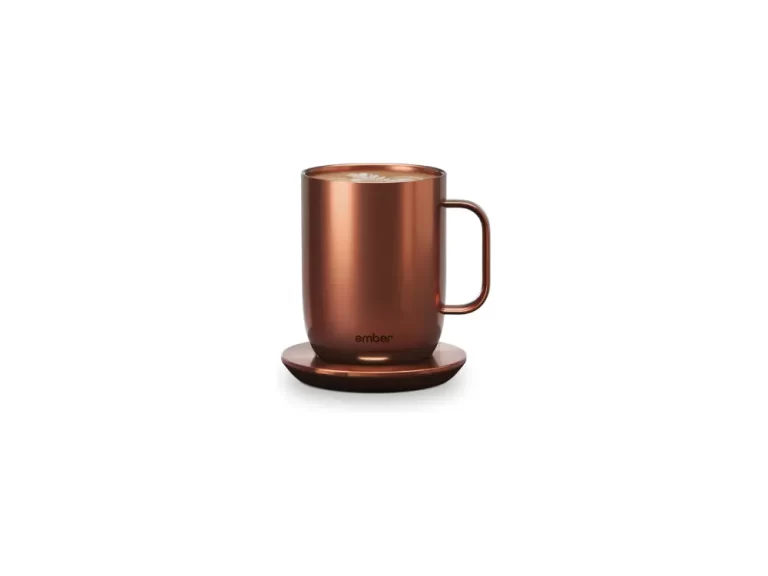 Ember Temperature Control Smart Mug 2, 14 Oz, App-Controlled Heated Coffee Mug with 80 Min Battery Life and Improved Design, Copper