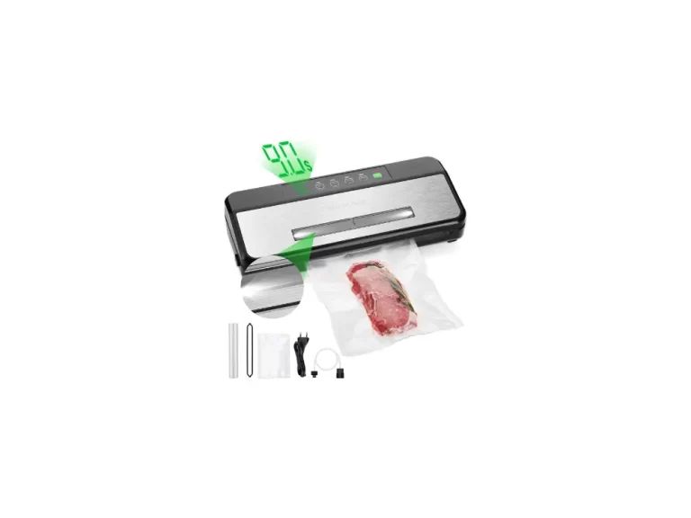 INKBIRD Food Vacuum Sealer Machine, Sealing-Time Countdown& Viewable Window, Built-in Cutter and Roll Storage(Up to 20ft), One-Touch 5-Modes for Daily Need, Starter Kit with Bag5, Roll1.webp