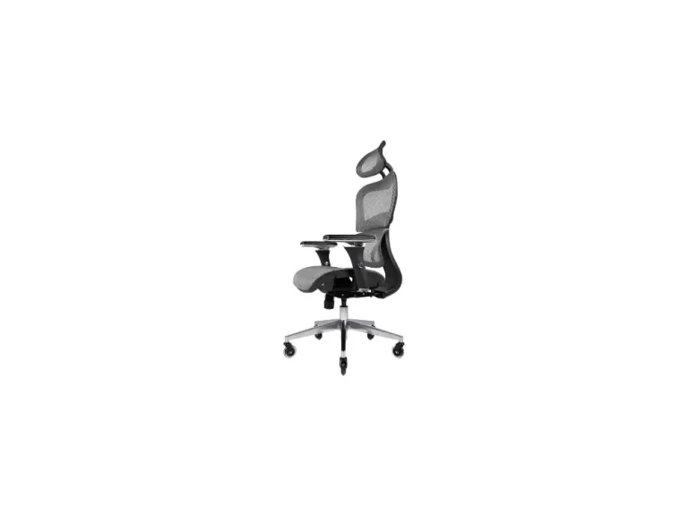 Nouhaus Ergo3D Ergonomic Office Chair - Rolling Desk Chair with 4D Adjustable Armrest, 3D Lumbar Support and Blade Wheels - Mesh Computer Executive Swivel Chair
