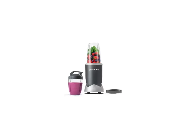 nutribullet Personal Blender for Shakes, Smoothies, Food Prep, and Frozen Blending, 24 Ounces, 600 Watt, Gray,