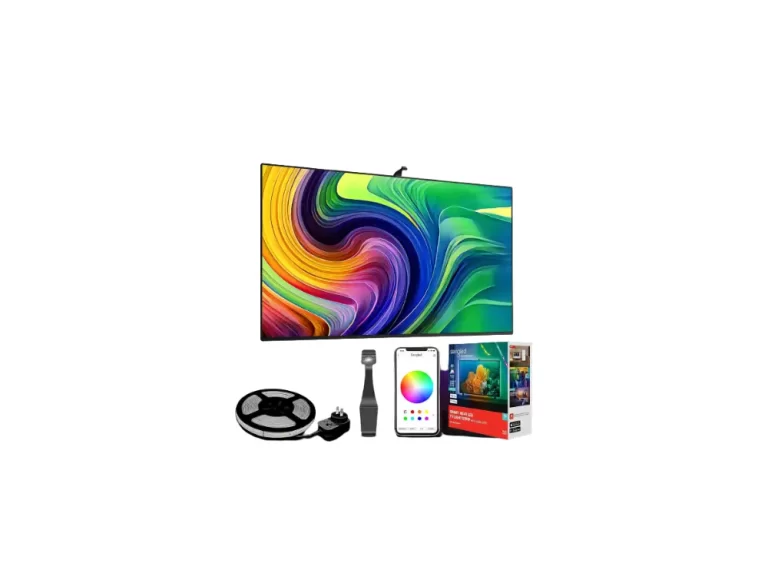 Sengled-Ambient-TV-LED-Backlights-with-Camera-Smart-Strip-Light-for-50-60-inch-TVs-PC-TV-Sync-Supports-Off-line-WiFi-RGB-Lights-Works-with-Alexa-Google-Assistant-App-Control-Vision-G2-3