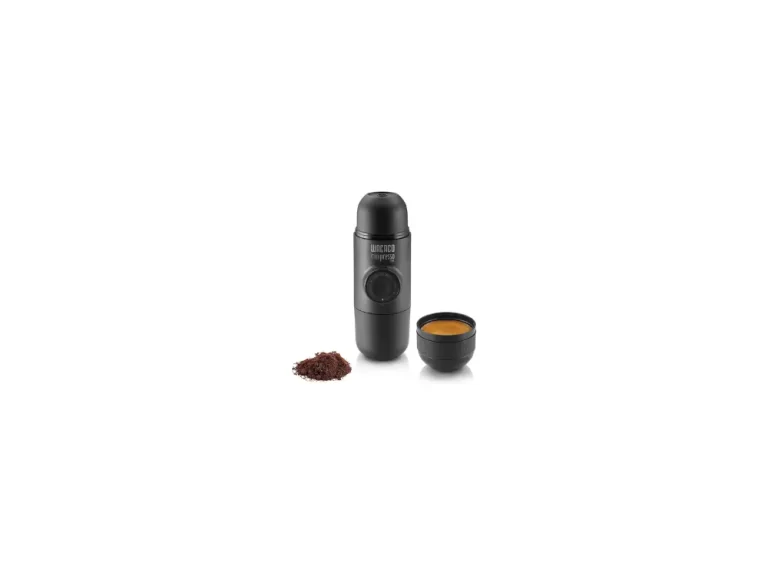 WACACO Minipresso GR, Portable Espresso Machine, Compatible Ground Coffee, Hand Coffee Make, Travel Gadgets, Manually Operated, Perfect for Camping