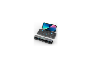 Mini Foldable Bluetooth Keyboard with Magnetic Stand,Aluminum Alloy Mini Quiet Folding Keyboard Portable Lightweight