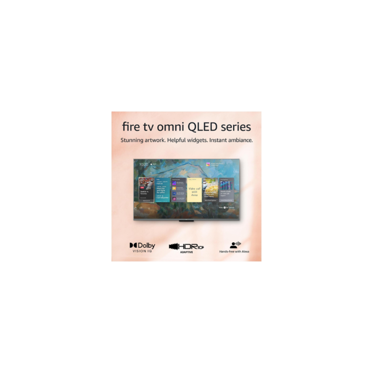 Amazon Fire TV 55 Omni QLED Series 4K UHD smart TV, Dolby Vision IQ,