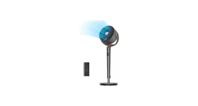 Dreo Fan for Bedroom, 120° Oscillating Standing Fans.