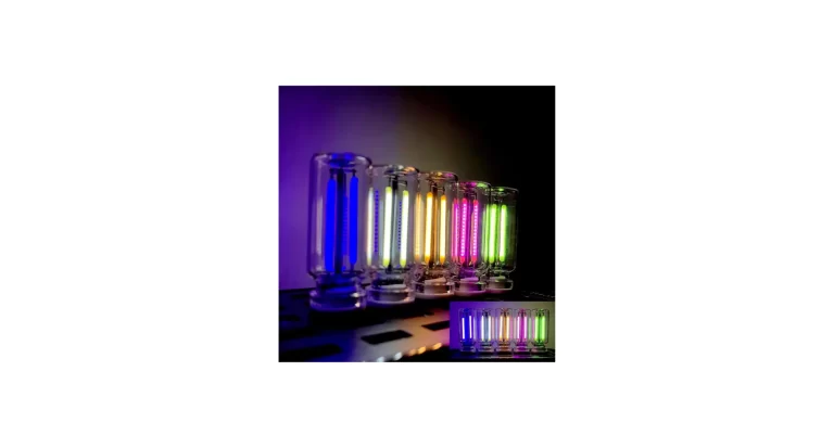 7PCS USB Touch Night Light Dimmable Led Filament Retro.