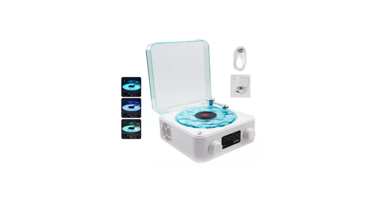 Bluetooth Speaker with Adjustable Ambient Lights.