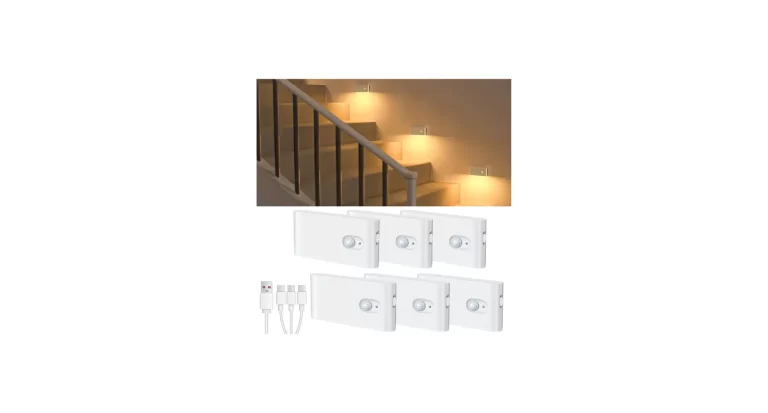 Motion Sensor Night Light, Rechargeable.