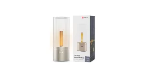 Portable Small Table Lamp for IndoorOutdoor Use.