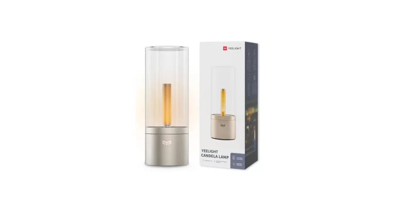 Portable Small Table Lamp for IndoorOutdoor Use.
