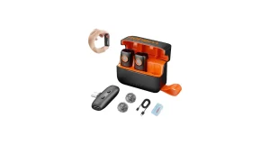 Wireless Lavalier Microphone, 3-Level Noise Cancelling.