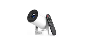 Mini Projector 4K support with WiFi and Bluetooth.